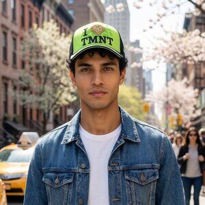 Nickelodeon TMNT Black and Green Hat